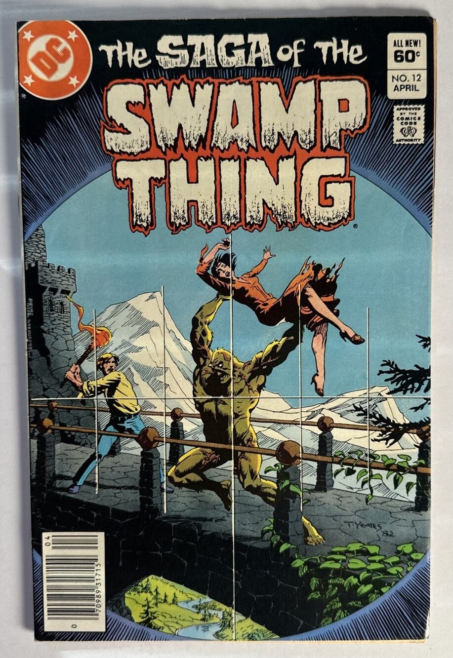 THE SAGA OF THE SWAMP THING #12 DC 1983 comic book bagged boarded